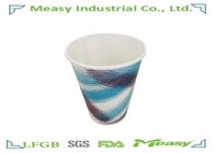 Cold Drinking Cups with Colorful Design Flexo Printed , 12 Oz  Paper Cup supplier