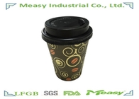 Common Size Paper Cup Lids / Cover For 7.5oz Paper Hot Coffee Cup supplier