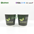 8oz 10oz Double Wall Paper Cups For Coffee Can Customized Logo /Pattern wholesale supplier
