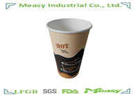 16oz  Single Wall Paper Cups Paper Cups for Hot Drinking / Tea / Milk supplier