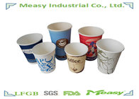 220ml - 500ml Hot Disposable Coffee Paper Cups with Customized Logo Printing supplier