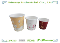 220ml - 500ml Hot Disposable Coffee Paper Cups with Customized Logo Printing supplier