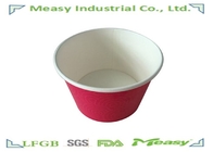 Disposable Ice Cream Paper Cups Food Grade Coated Paper 340ml - 450ml supplier