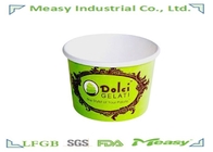 Healthy Disposable Paper Ice Cream Cups with Transparent Dome Lid supplier