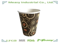 7.5 Ounce Single Wall Paper Drinking Cup , Coffee Take Away Cup supplier