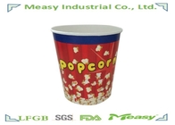 64OZ  Popcorn Buckets Disposable Food Containers Paper Material supplier
