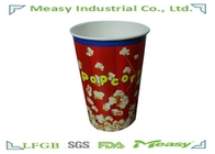 64OZ  Popcorn Buckets Disposable Food Containers Paper Material supplier