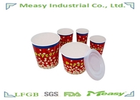 64oz Popcorn Paper Containers With Personalised Design Printing supplier