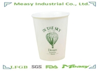 1 Layer Disposable Hot Drink Cups With Custom Brand Flexo Grapgic Printing supplier