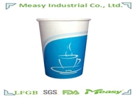 220ml Single Wall Paper Cups , Disposable Drinking Paper Cup With Different Design Printing supplier