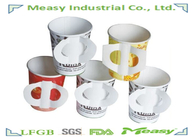 Handle Disposable Paper Cups 76*53*90 mm OEM / ODM Service supplier