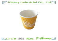 4oz Insulated Paper Cups for Afternoon Tea Time , Customized Insulated Cups supplier
