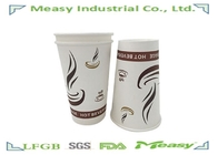 500ml Disposable Paper Coffee Cups With Custom Logo Printed supplier