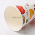 16oz single wall cold paper cup ,double PE coated wholesale disposable cold drink paper cup for soda store supplier