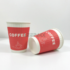 3D embossed paper cups 12oz double wall paper cup for hot drink or coffee supplier