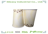 12OZ Single Wall Paper Cups Logo Printed disposable coffee cup supplier