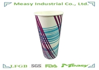 Single PE Coated Cold Beverage Cups  with 500ml , Coca Cola Paper Cup  supplier