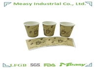 PE Coated eco Hot Paper Cups custom printed Disposable , OEM &amp; ODM supplier