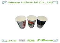 Customized Printed Beverage Cold Paper Cups Food Grade for coffee / espresso supplier
