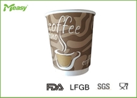 Disposable Printing Insulated Paper Cups Double Wall In Food Grade supplier