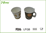 7oz Single Wall Hot Handled disposable thermal cups For Hot Beverage supplier