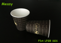8B Prevailing Hot Paper Cups , Letters Printed In Food Grade Ink supplier