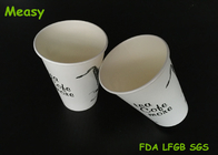 Single Wall Custom Printed Paper Coffee Cups For Hotel / Home Saxophone Pattern supplier