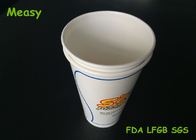 20oz Double Poly Cold Drink Paper Cups With Logo Printed , Eco - Friendly supplier