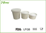 8oz / 12oz / 16oz Disposable Paper Bowl with Lid , disposable serving bowls supplier
