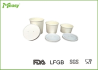 8oz / 12oz / 16oz Disposable Paper Bowl with Lid , disposable serving bowls supplier
