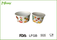 10oz / 5oz Various Sizes Ice Cream Paper Cups For dessert , multiple color supplier