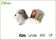 Customized Disposable Paper Bowl For Frozen Yogurt / Ice Cream , FDA  LFGB Standard supplier