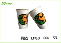 16 Oz Printed Cold Drink Disposable Paper Cups Food Grade , No Melting supplier