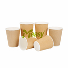 Large Capacity Ripple Paper Cups Skid-proof For Cappuccino / Latte supplier