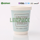 Popular 16oz disposable coffee cups , Hot Milktea double Wall Paper Cups 500ml Capacity for hot drink with logo supplier