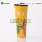 600ml Large Size Disposable Paper Cups Integrated / wedding nice disposable cups supplier