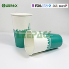 Happy New Year 22oz Biodegradable Paper Cups Single Wall For America Coffee supplier
