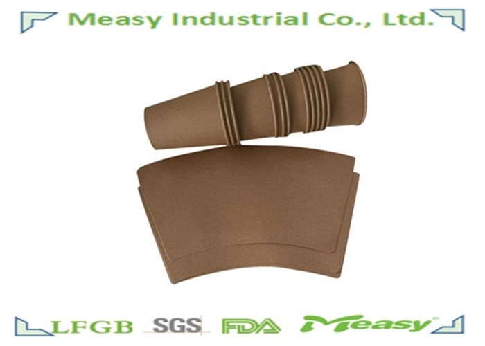 Brown Kraft Paper Cups for Hot Coffee and Tea in Single Wall or Double Wall supplier