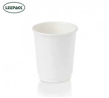 Double Wall White Paper Cup